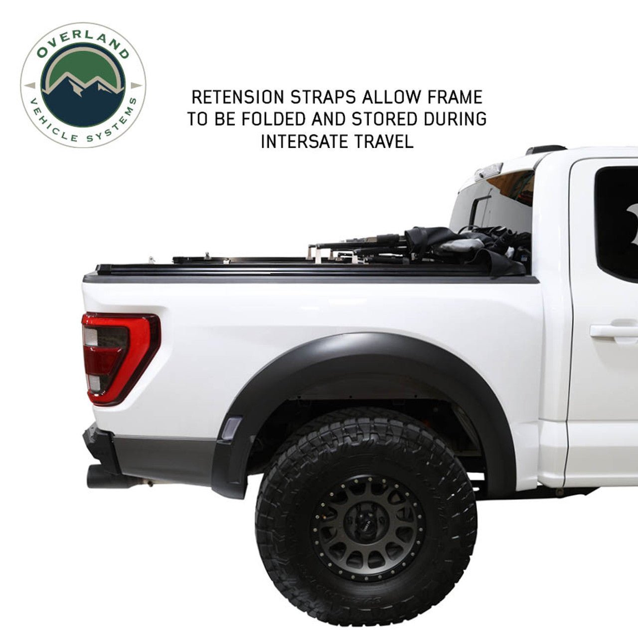 Explorer Soft Shell Foldable Bed Topper 2019-2026 Silverado Sierra 1500 5.8' Bed | OVS Black Diamond