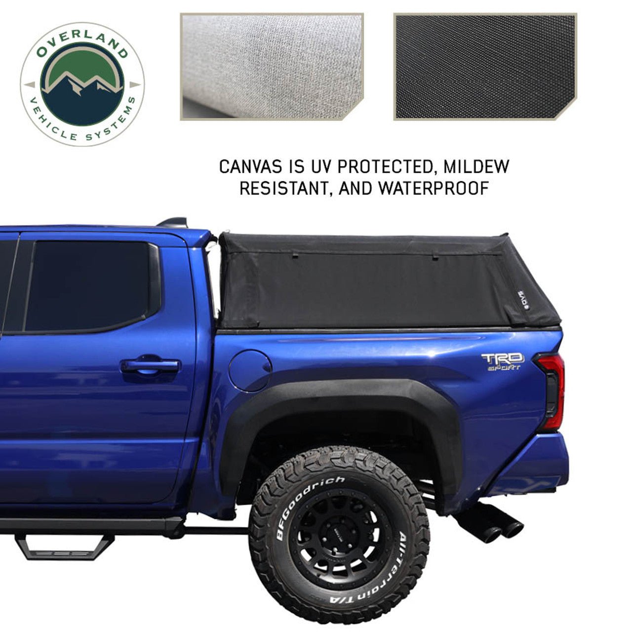 Explorer Soft Shell Foldable Bed Cap for 2022-2026 Toyota Tundra 5.5′ Bed -Black Diamond