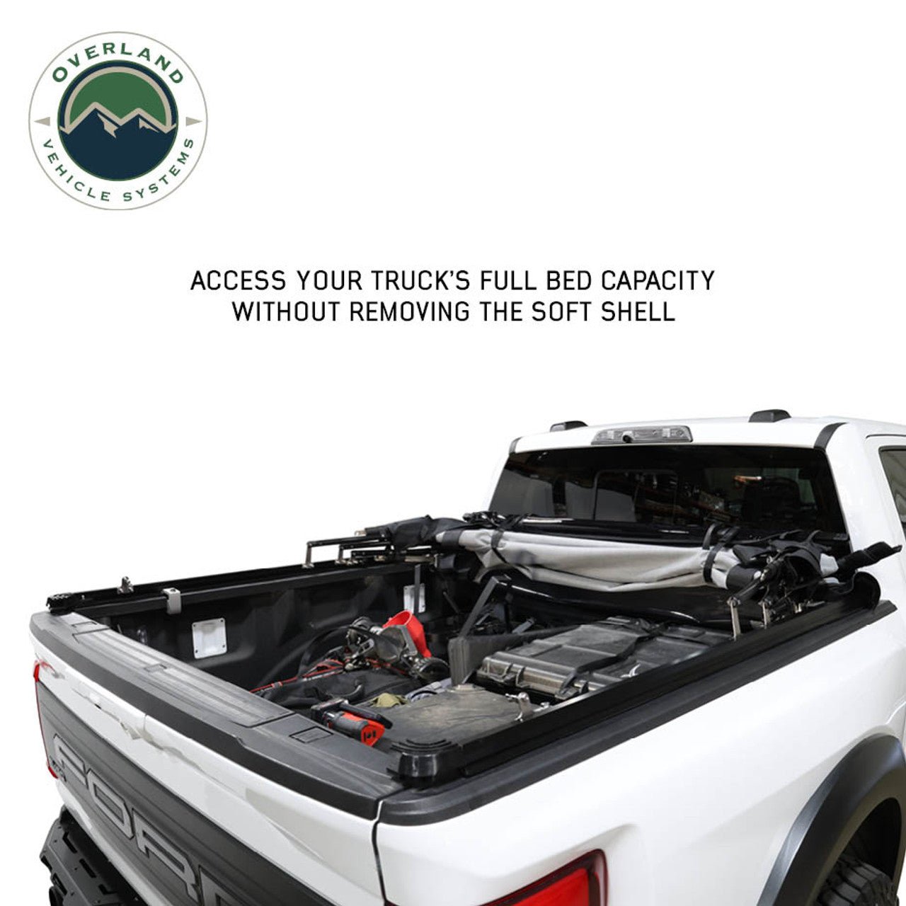 Explorer Soft Shell Bed Topper 2015-2026 Ford F-150 5.5' Bed | OVS Black Diamond