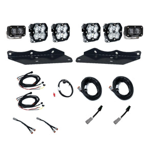 Baja Designs Squadron Pro 2.0 / S2 SAE "Pro" Fog Pocket Light Kit - 2017-2020 Ford F-150 Raptor (Clear)
