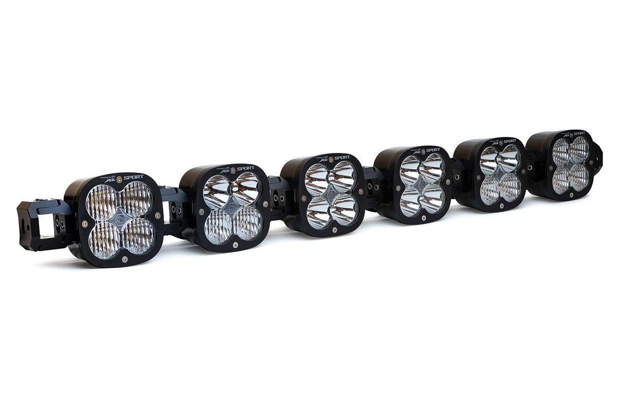 Baja Designs XL Sport Linkable LED Light Bar (6 XL; Clear)
