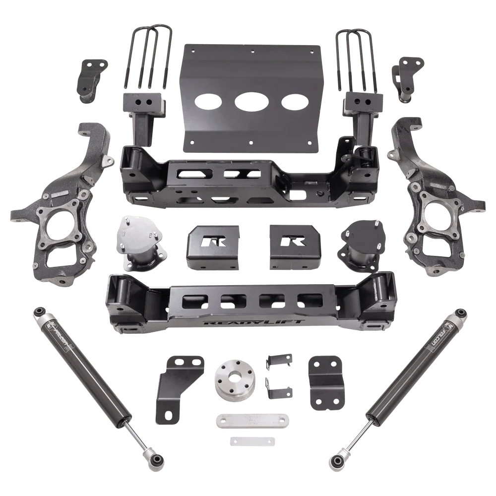 ReadyLIFT 6" Lift Kit with Falcon 1.1 Monotube Shocks for 2021-2026 Ford F-150 4wd