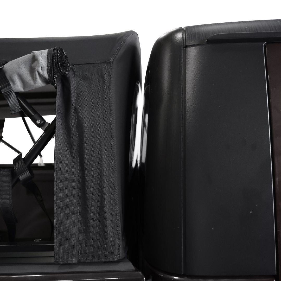Explorer Soft Shell Foldable Bed Cap for 2020-2026 Jeep Gladiator JT | OVS Black Diamond
