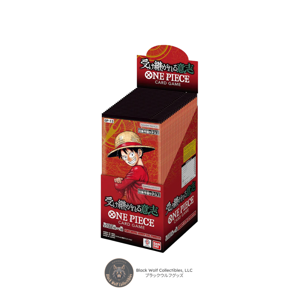 One Piece Card Game - Carrying On His Will OP-13 Booster Box (Japanese)