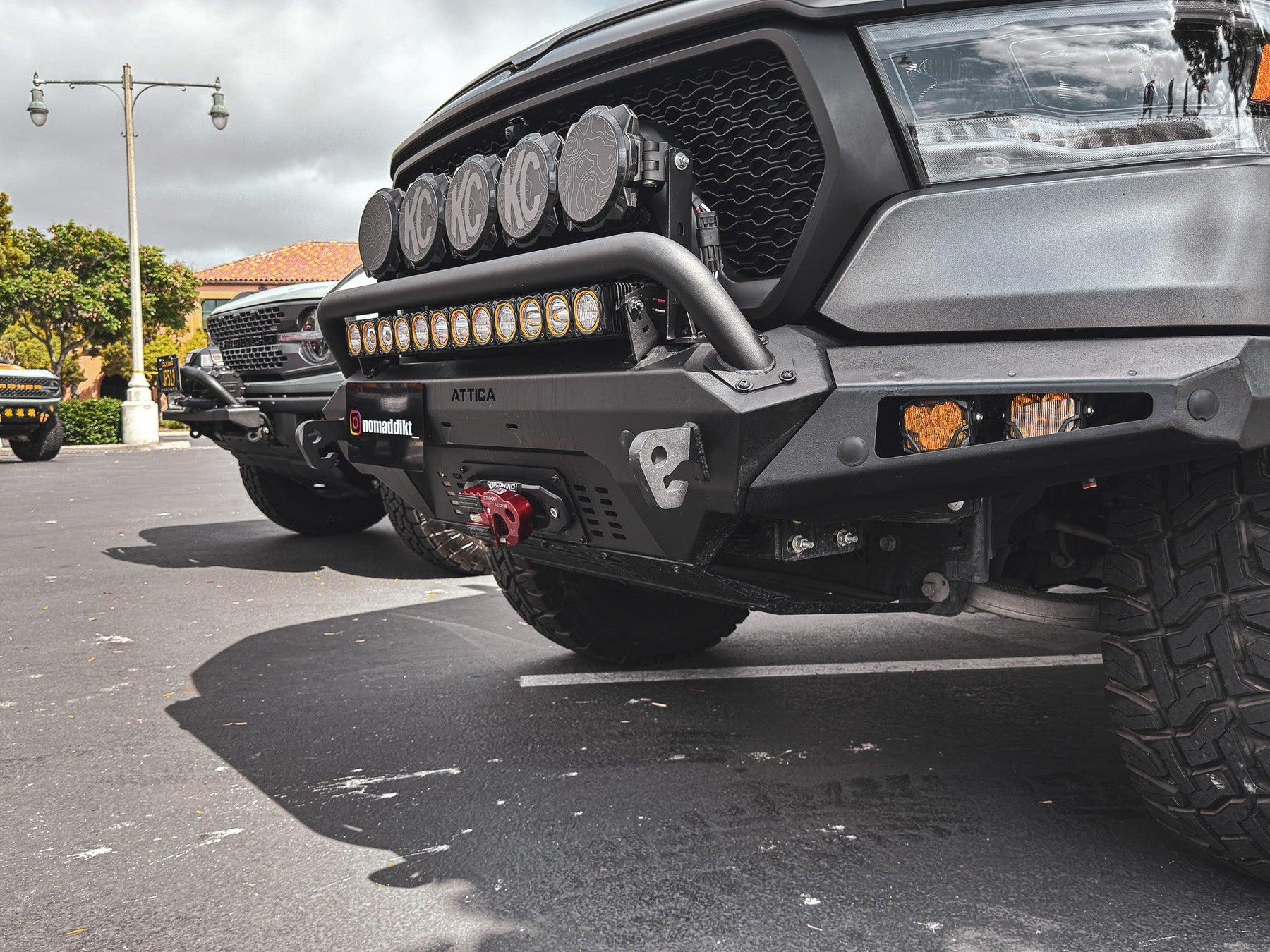 Attica 4x4 High Clearance Offroad Front Bumper for 2019-2024 Ram 1500
