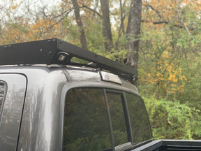 Low Profile Bolt On Premium Roof Rack With Light Guard For 2005-2023 Toyota Tacoma