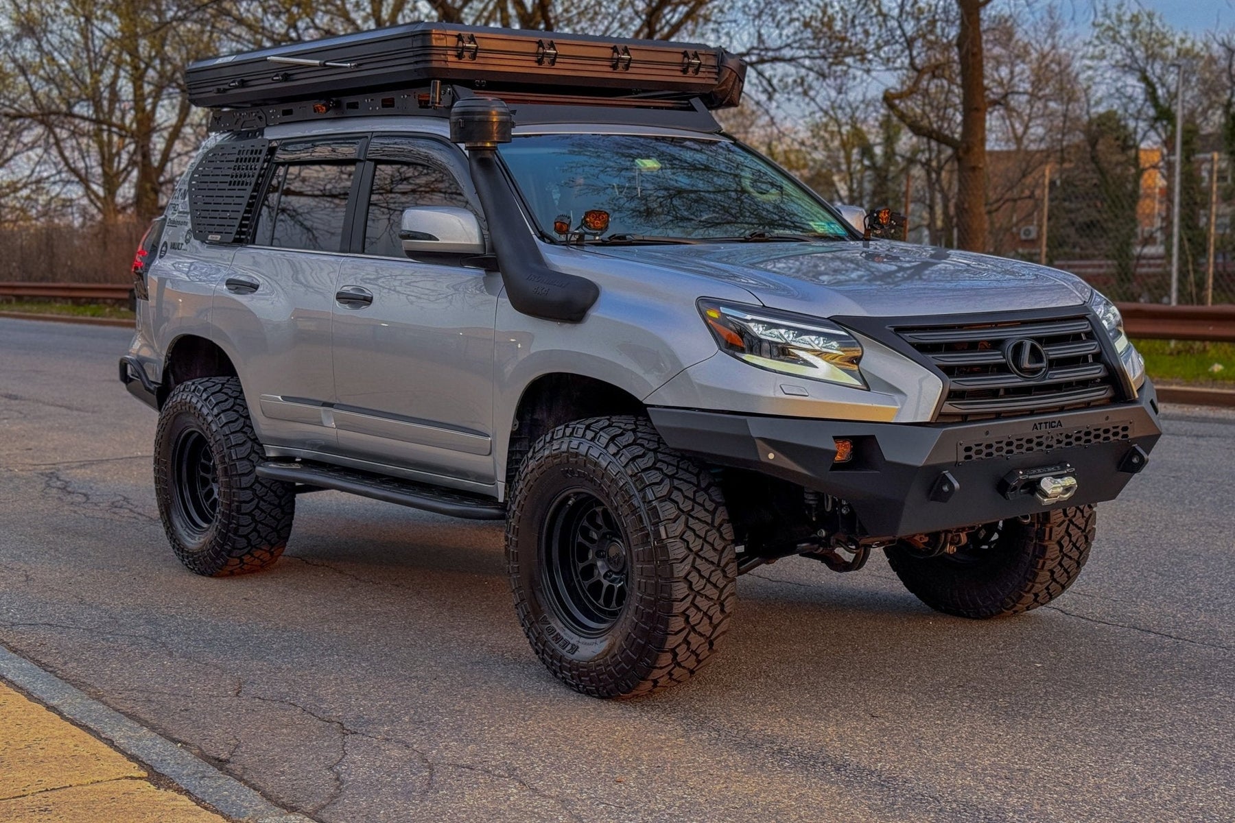 Attica 4x4 Terra Series High Clearance Front Bumper for 2014-2023 Lexus GX460