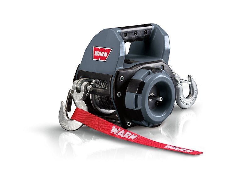 WARN Drill Winch – 750 lb Portable Drill-Powered Winch | Lightweight & Versatile