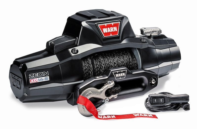 WARN ZEON XD 14-S Winch – Fastest Line Speed | IP68K Waterproof Synthetic Rope
