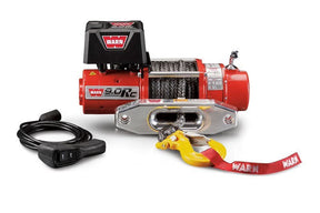 WARN 9.0Rc Winch – 9,000 lb Rock Crawling Synthetic Rope | Compact 54 lb