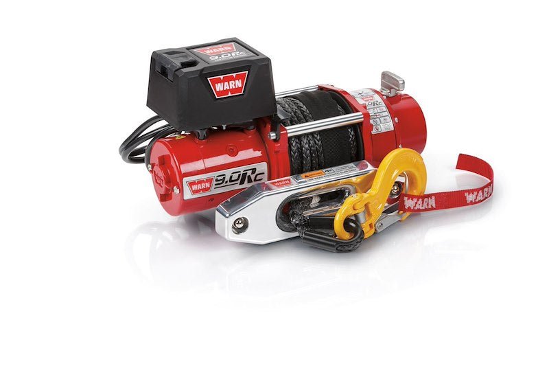 WARN 9.0Rc Winch – 9,000 lb Rock Crawling Synthetic Rope | Compact 54 lb