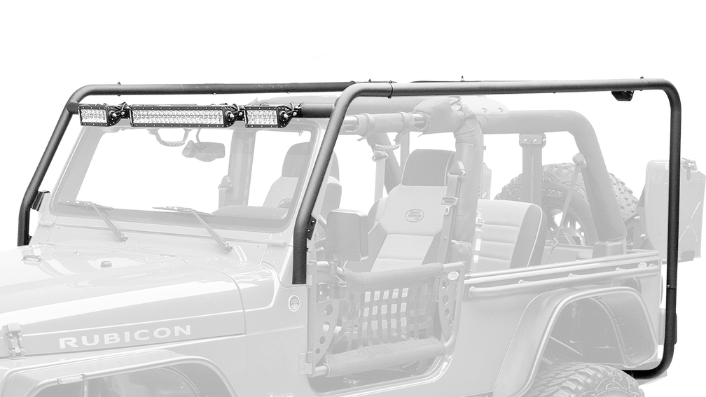 Body Armor 4x4 Bolt on Overland Cargo Roof Rack for 2007-2018 Wrangler JK - Recon Recovery