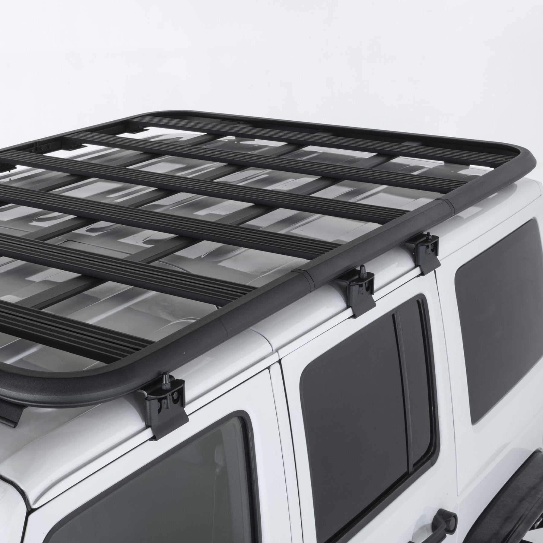 SmittyBilt Defender Series Roof Rack Platform Kit for 2007-2018 Jeep Wrangler JK (4 Door)