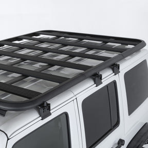 SmittyBilt Defender Series Roof Rack Platform Kit for 2007-2018 Jeep Wrangler JK (4 Door)