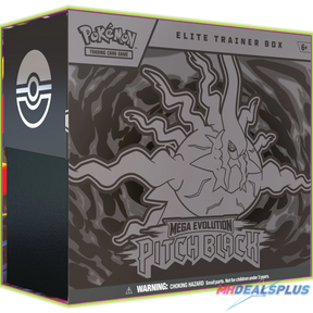 Pokemon Pitch Black Elite Trainer Box Sealed Case