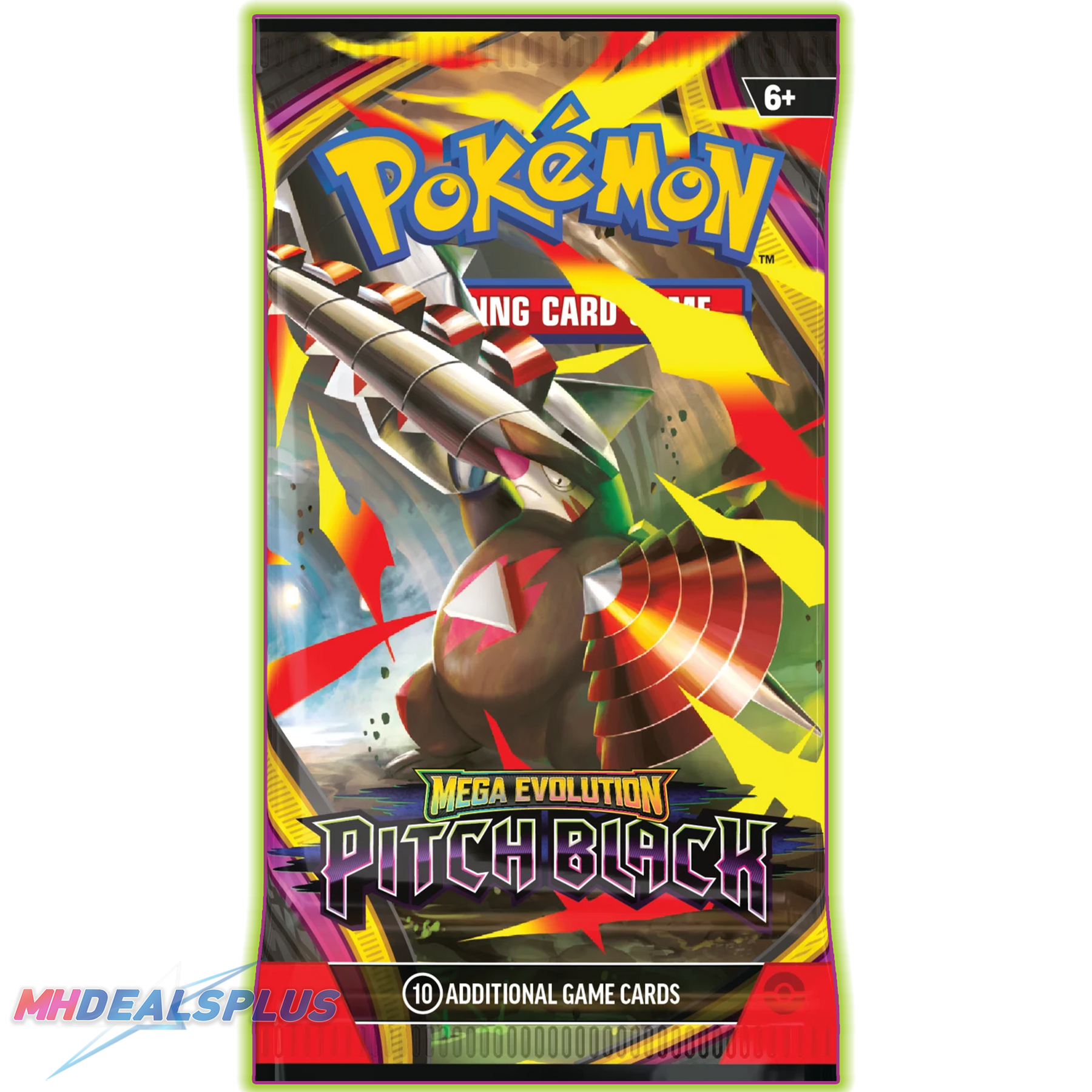 Pokemon Pitch Black Elite Trainer Box Sealed Case