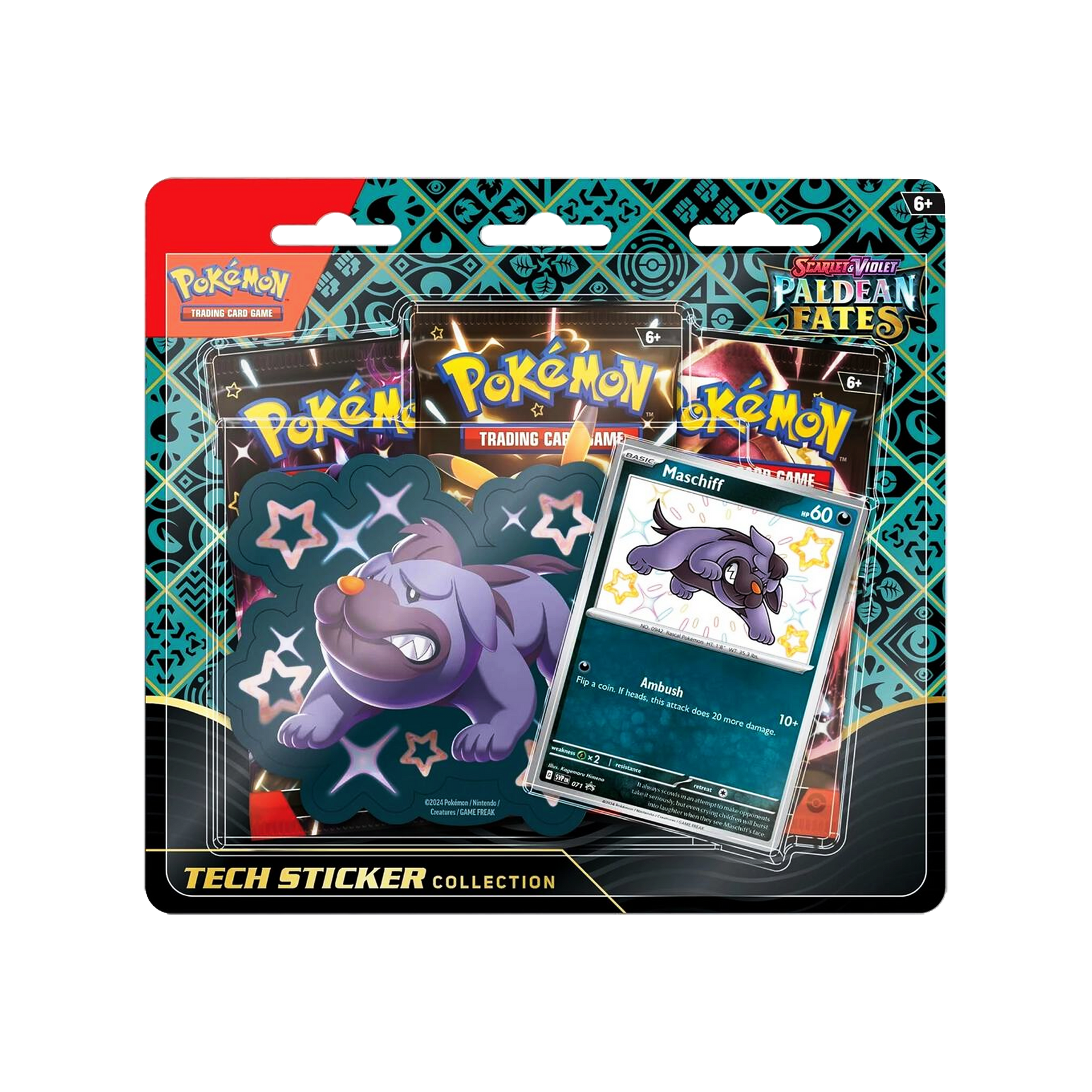 Paldean Fates Tech Sticker Collection