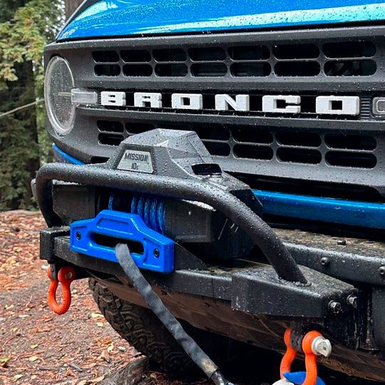 Mile Marker Mission Winch Series 10k - Covert Black