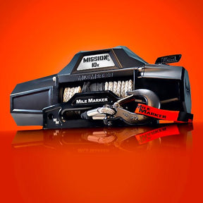Mile Marker Mission Winch Series 10k - Covert Black