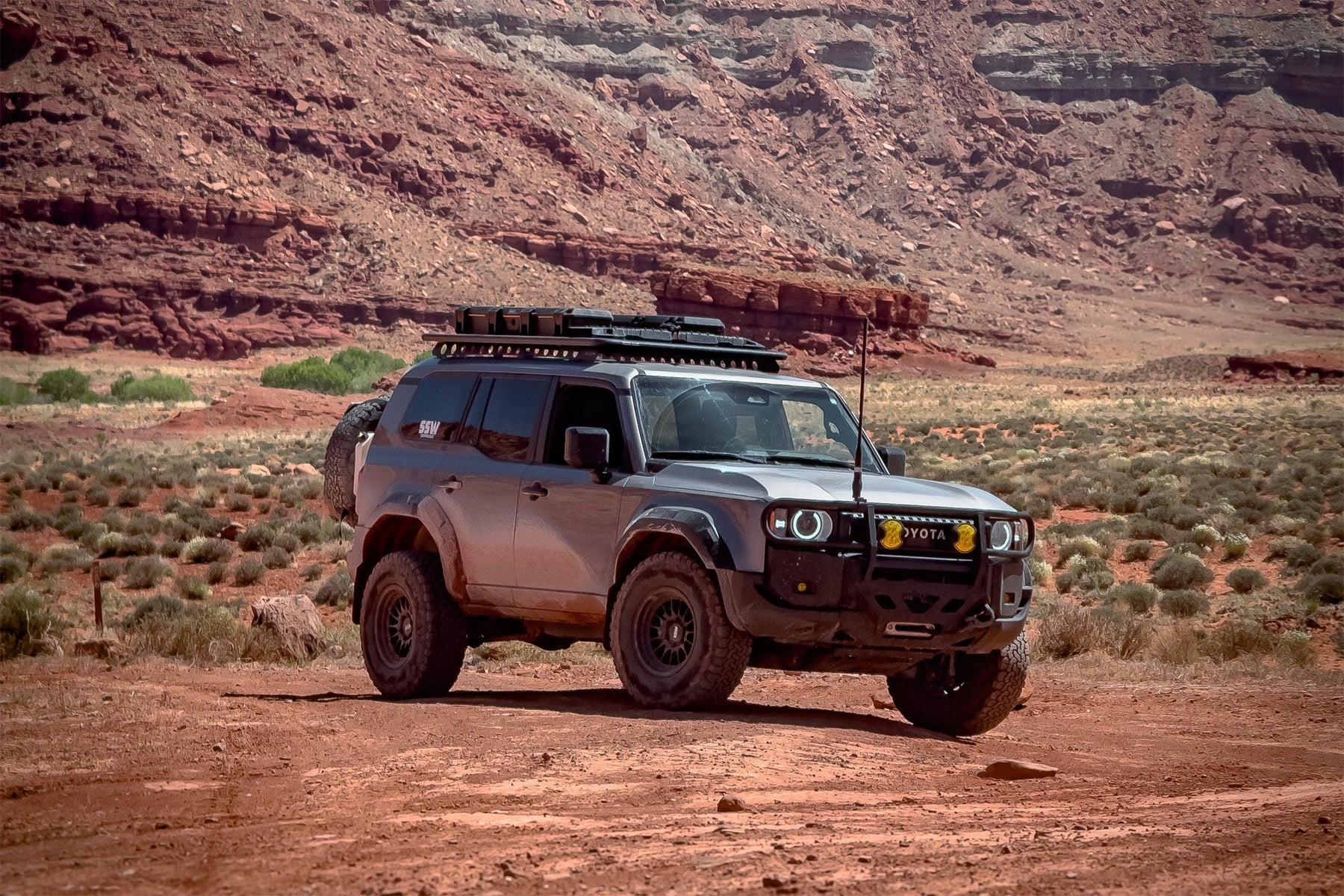 Rago Fabrication Brush Guard For 2024-2026 Toyota Land Cruiser - Recon Recovery