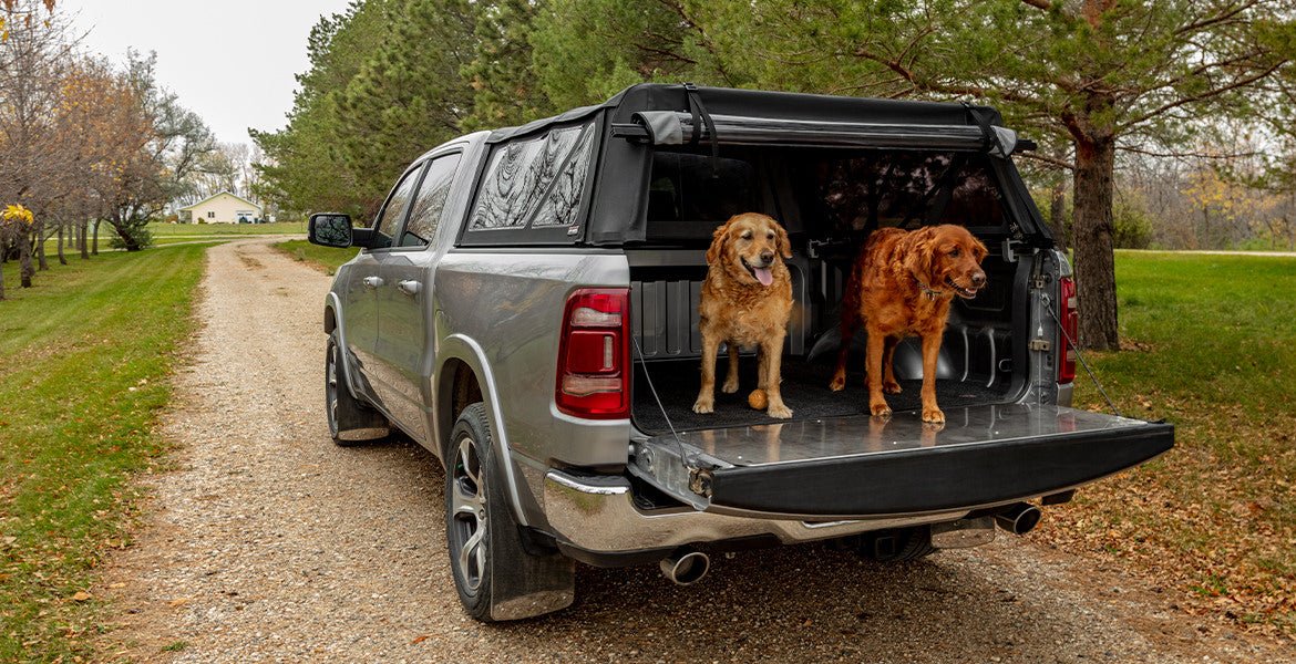 Outlander Soft Truck Cap Topper for 2015-2019 Silverado Sierra 2500 3500 HD 6.6ft Bed - Recon Recovery