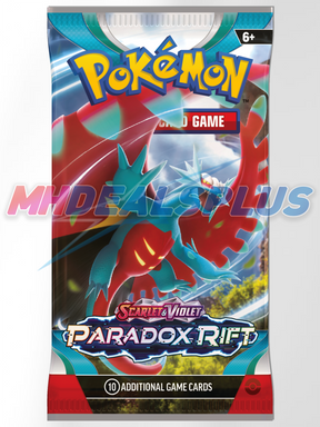Pokemon Paradox Rift Checklane Blister Pack Sealed Case | 16 Booster Packs