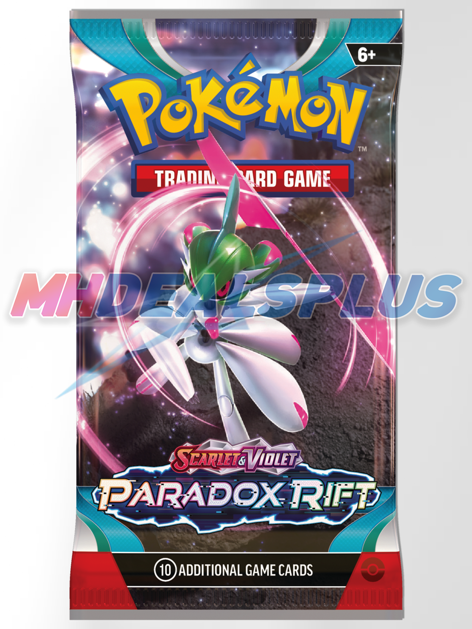 Pokemon Roaring Moon EX + Iron Valiant EX Box Sealed Case - 24 Booster Packs