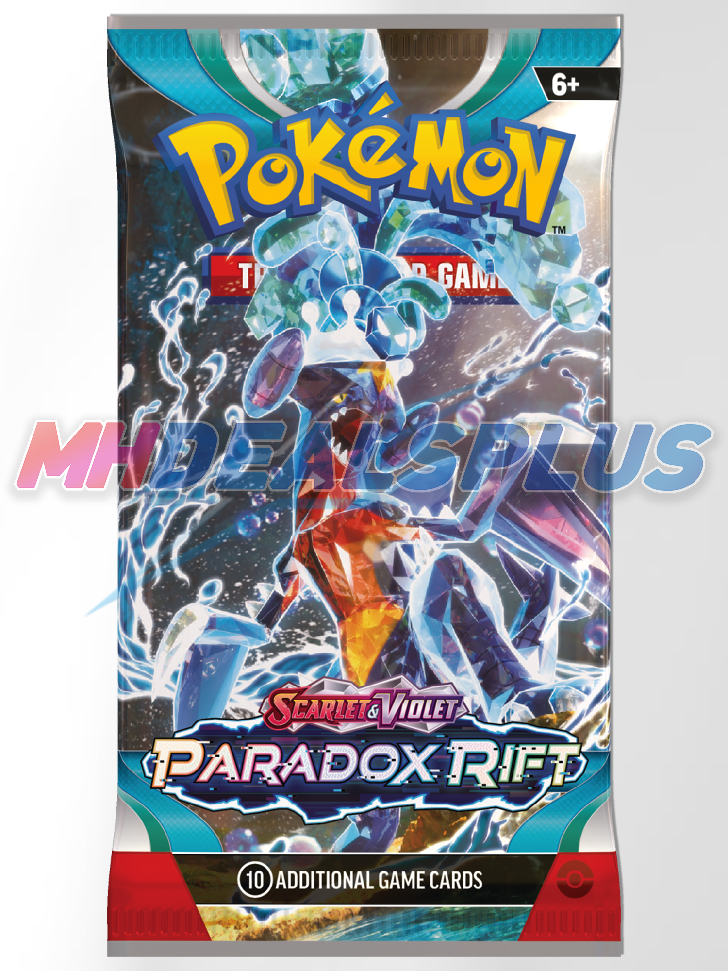 Pokemon Paradox Rift Checklane Blister Pack Sealed Case | 16 Booster Packs