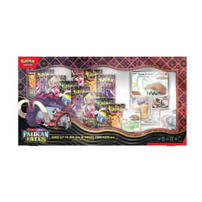 Paldean Fates Great Tusk ex & Iron Treads ex Premium Collection