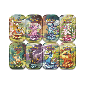 Prismatic Evolutions Mini Tin