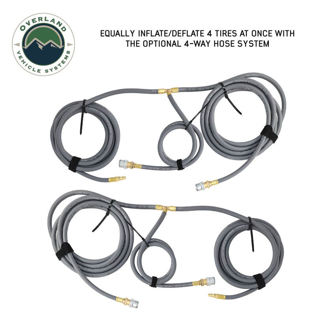 OVS Quick Tire Inflation / Deflation System Ultra-Fast Hose Kit