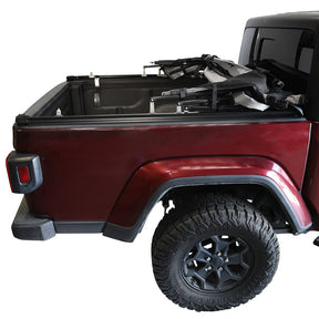 Explorer Soft Shell Foldable Bed Cap for 2020-2026 Jeep Gladiator JT | OVS Black Diamond