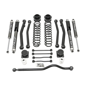 ReadyLIFT 4" Terrain Flex 4-Arm Kit with Falcon 2.1 Shocks (includes front track bar) for 2020-2026 Jeep Gladiator JT