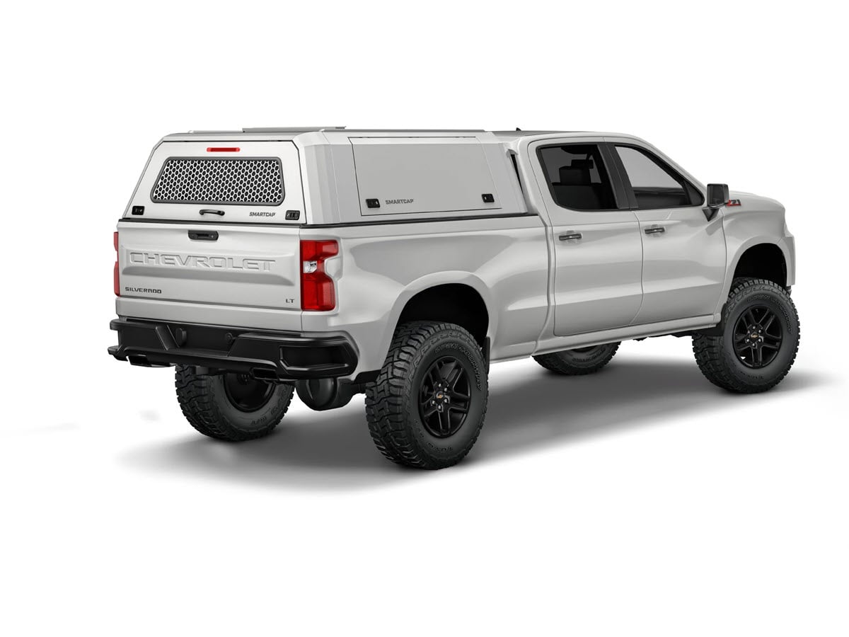 RSI SmartCap EVOc Commercial OEM White for 2019-2026 GM Silverado Sierra 1500 5.8ft Bed