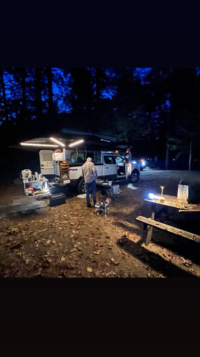 Openroad Plus Size 270 Degree Free Standing Overland Awning With LEDs & Mounting Hardware