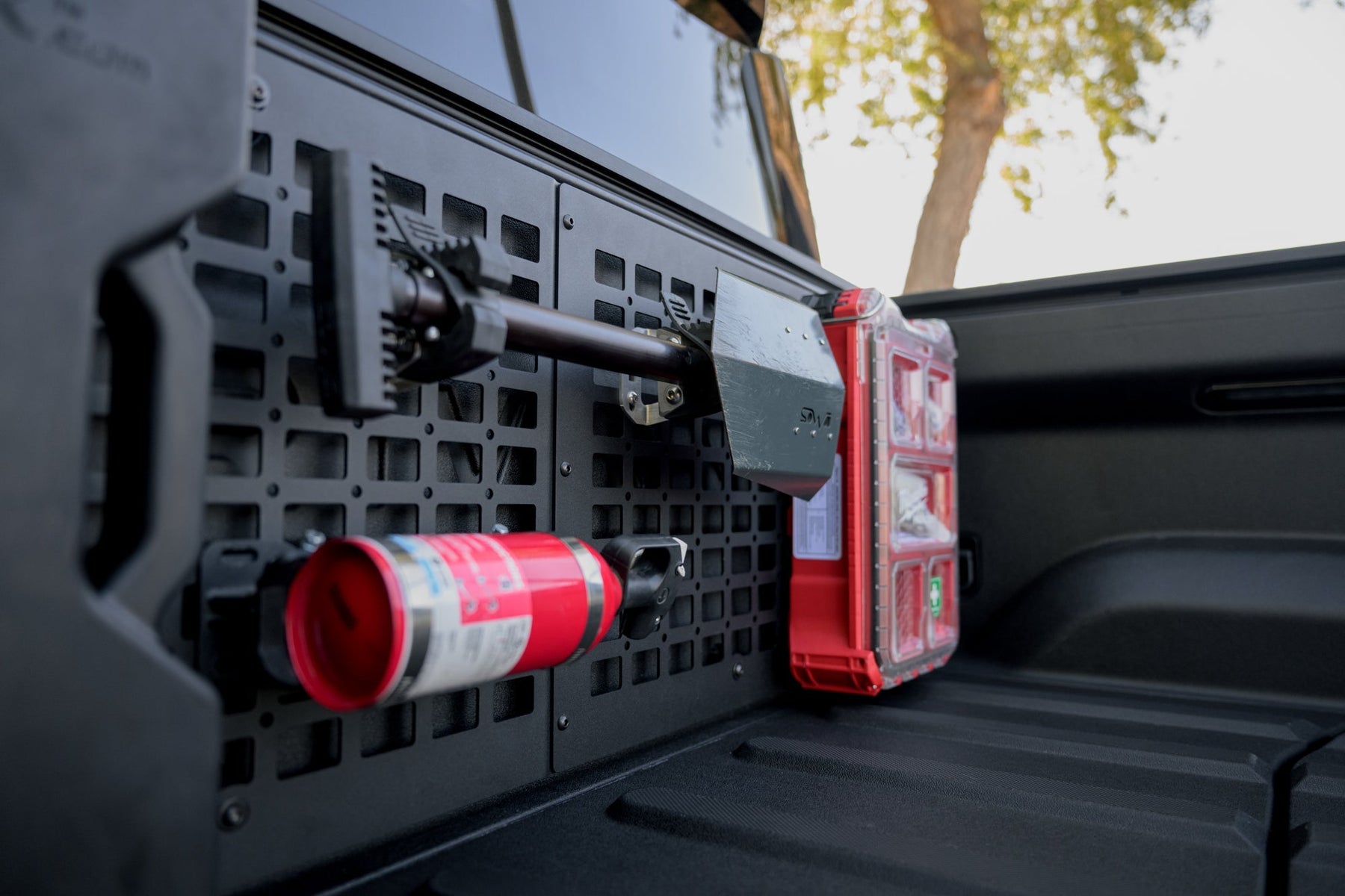 Rago Fabrication Truck Bed Molle Panels for 2022-2026 Rivian R1T - Recon Recovery