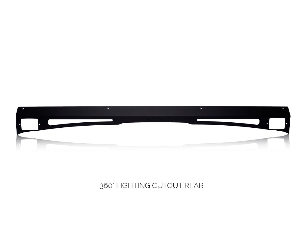 Low Profile Bolt On Premium Roof Rack With Light Guard For 2005-2023 Toyota Tacoma
