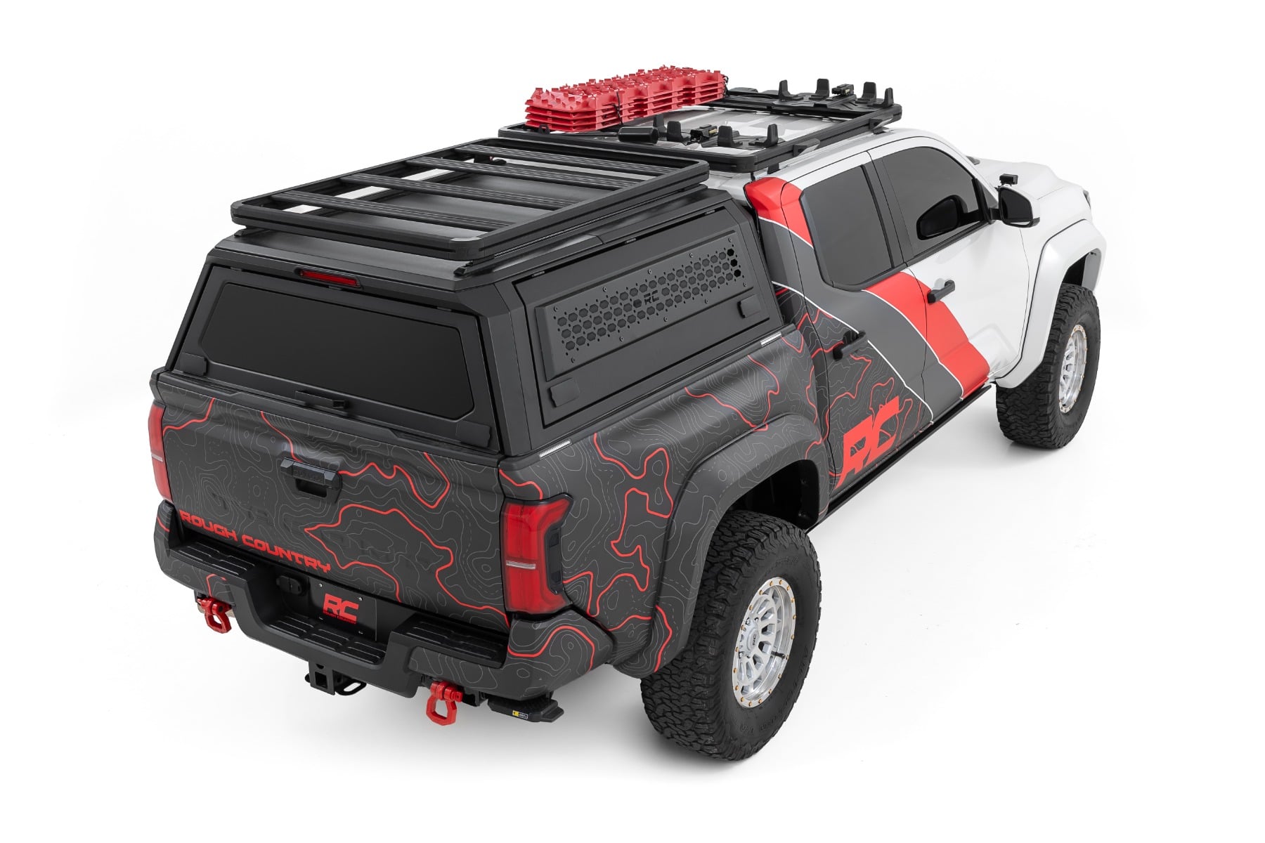 Rough Country Bed Cap Roof Rack | Toyota Tacoma 2024-2026