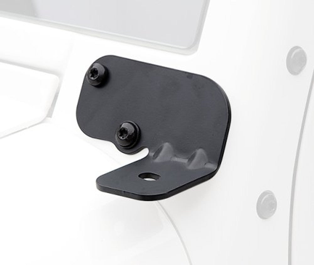 Smittybilt Windshield Ditch Light Brackets for 2007-2018 Jeep Wrangler JK (Pair) -Recon Recovery