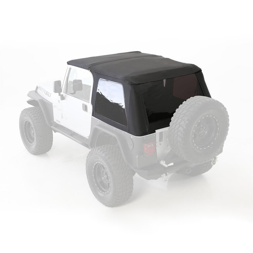 Smittybilt Bowless Top Only Black Diamond For 1997-2006 Jeep Wrangler TJ - Recon Recovery