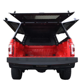 OVS Expedition Stainless Steel Truck Cap with Wing Doors For 2021-2026 Ford F-150 6.5ft Bed