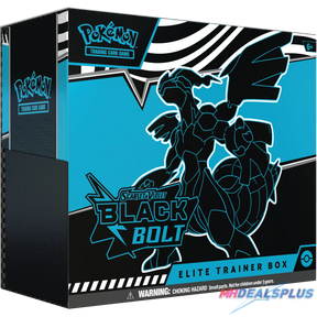 Pokemon Black Bolt Elite Trainer Box Sealed Case