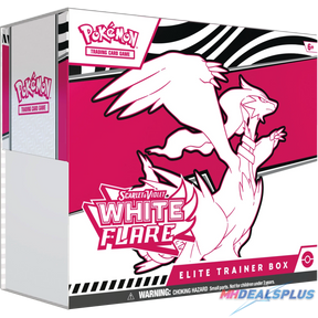 Pokemon White Flare Elite Trainer Box Sealed Case