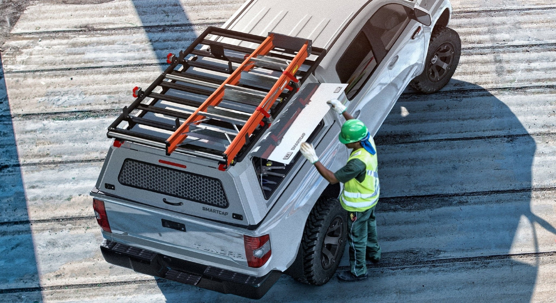 RSI SmartCap EVOc Commercial OEM White for 2019-2026 Ram 1500 5.7ft Bed