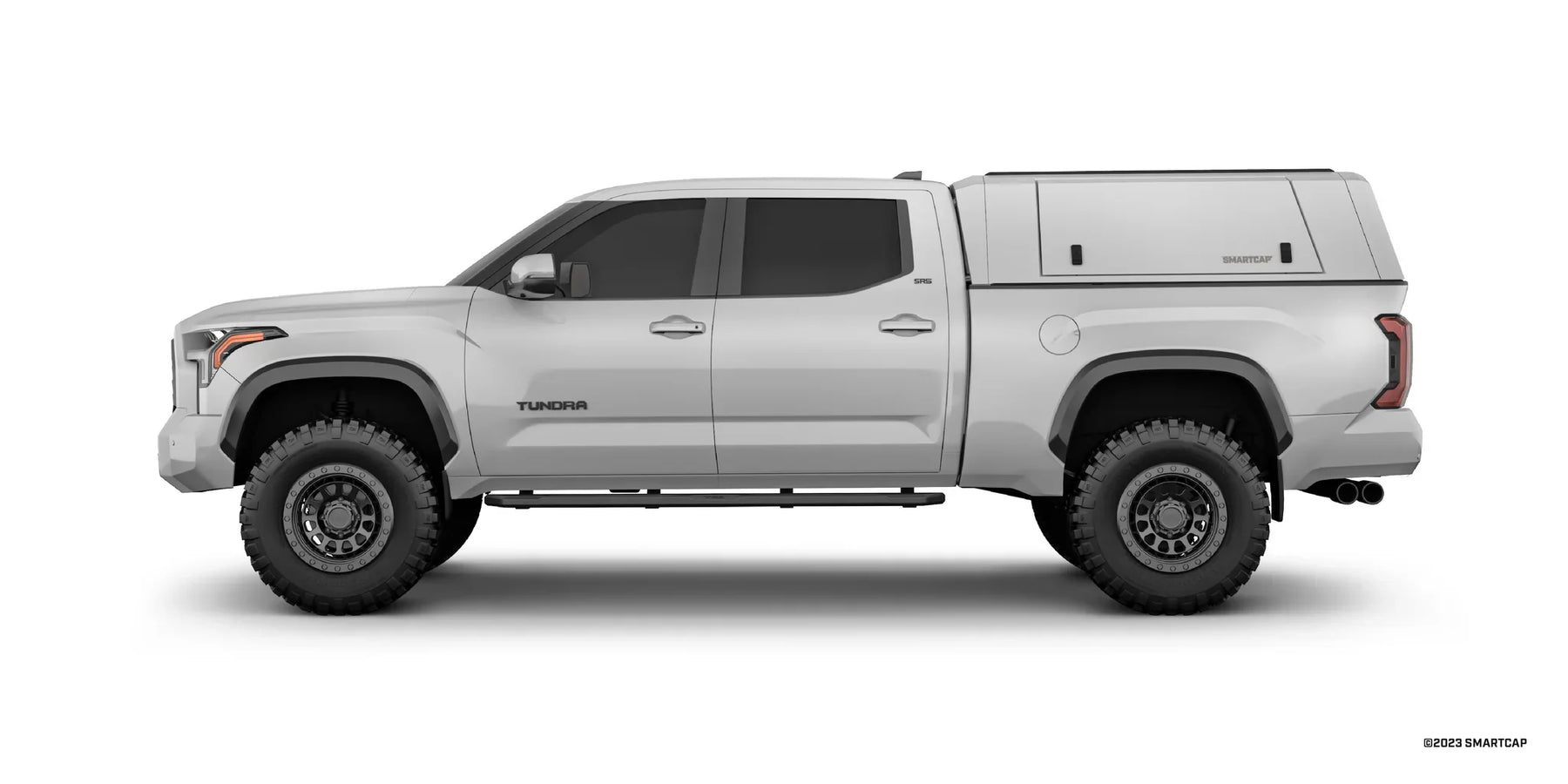Smart Cap EVOc OEM White Bed Cap for 2022-2026 Toyota Tundra 5.5ft Bed
