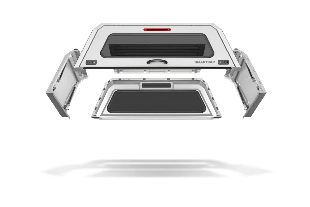 Smart Cap EVOc OEM White Bed Cap for 2022-2026 Toyota Tundra 5.5ft Bed