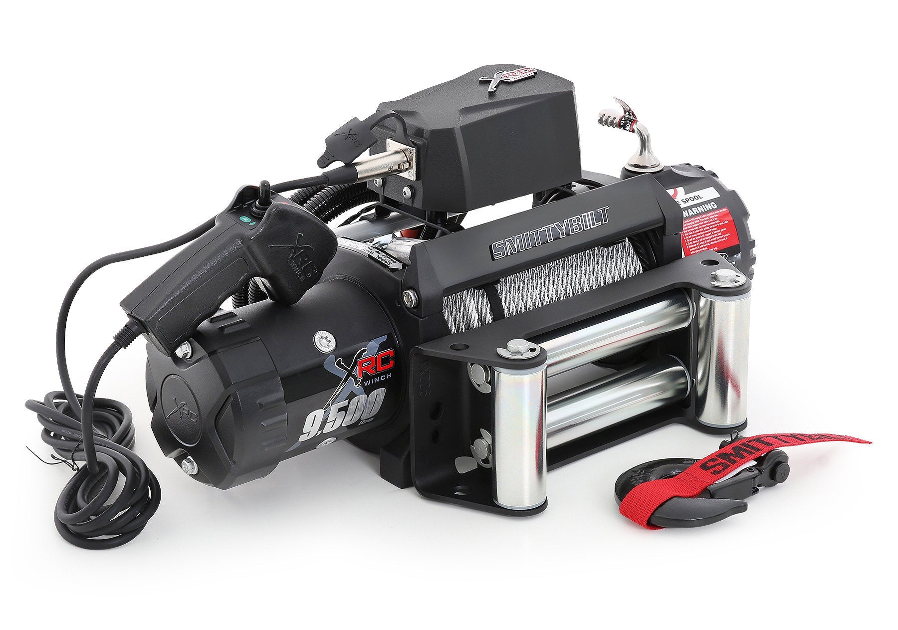 SmittyBilt XRC 6.6hp Gen2 9500lb Winch With Steel Cable – Recon Recovery