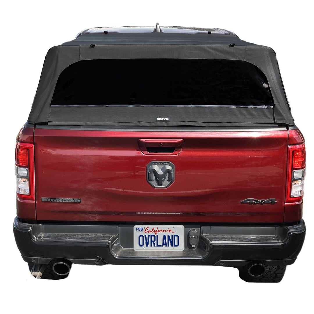 Explorer Soft Shell Bed Topper 2019-2026 Ram 1500 5.7' Bed | OVS Black Diamond