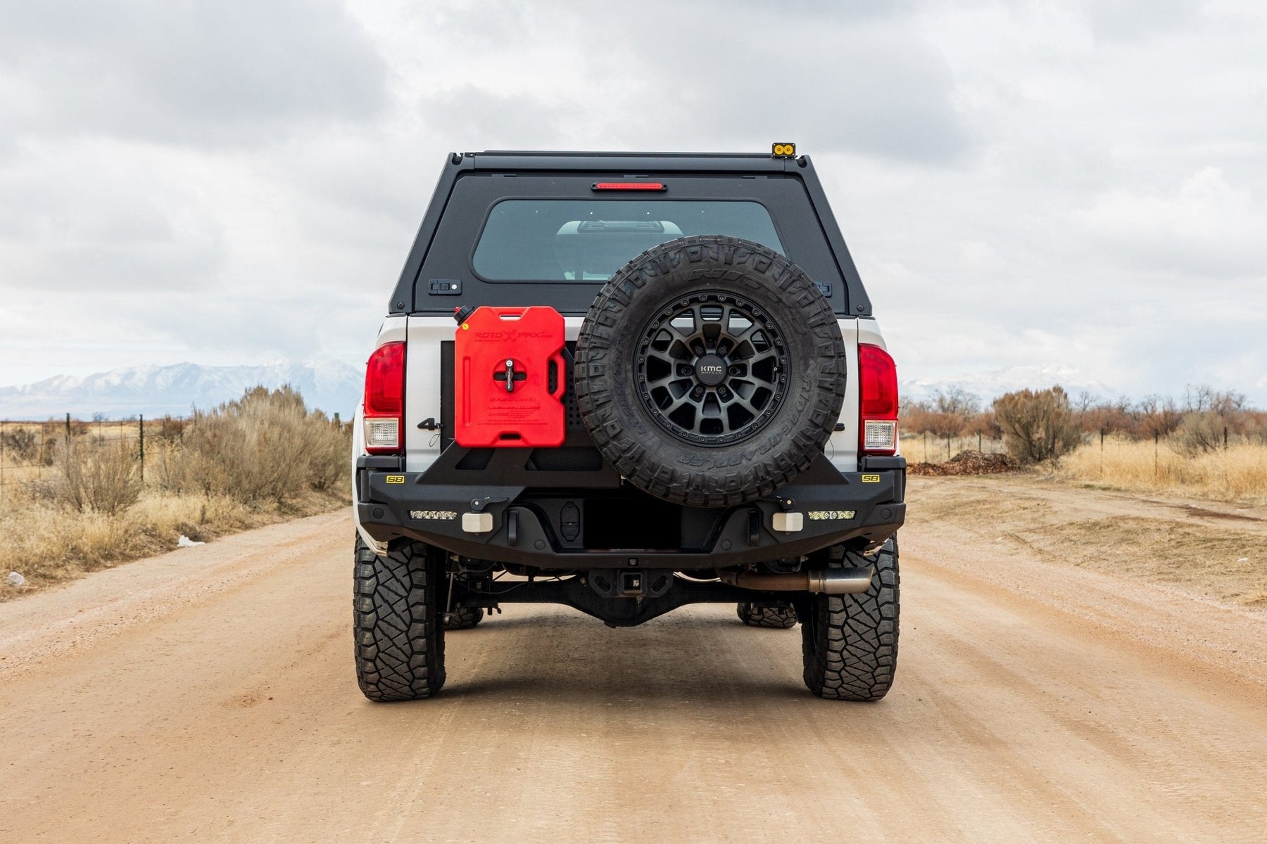 Smittybilt Modular High Clearance Rear Bumper & LED Lights for 2016-2023 Toyota Tacoma