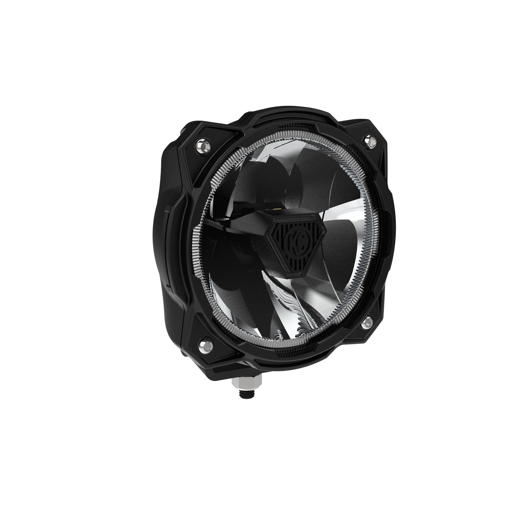 KC HiLites Gravity Titan 6" LED - Single Light - Wide-40 Beam